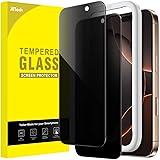 JETech Privacy Screen Protector for iPhone 16 Pro