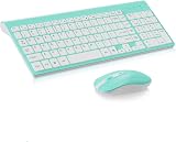 Cimetech Wireless Keyboard and Mouse Combo UK Layout 2.4G Full Size