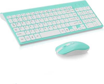 Cimetech Wireless Keyboard and Mouse Combo UK Layout 2.4G Full Size