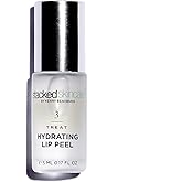 Hydrating Lip Peel - No Rinse Lip Exfoliator & Moisturizer for Dry, Cracked Lips - Vegan Lip Treatment with AHA & Glycolic Acid - Lip Serum & Primer for Smoother, Softer Lips, 0.17 fl oz