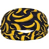 Sports Sweatband Head Bands for Women Men Sweat-Absorbing Headbands Suitable for Running Yoga Fitness Football Exercise