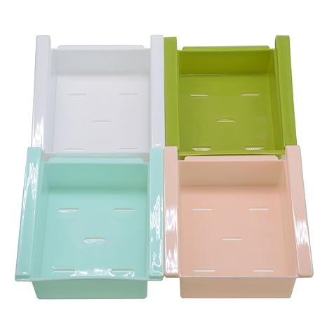 Fridge Storage Drawers Plastic Kitchen Refrigerator Fridge Storage