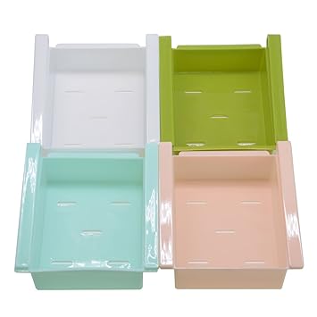 Fridge Storage Drawers Plastic Kitchen Refrigerator Fridge Storage