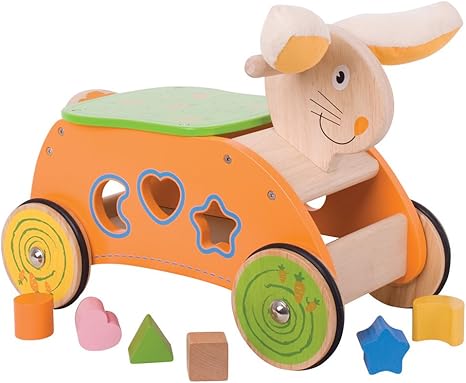 wooden sit and ride toys