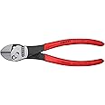 KNIPEX - 73 71 180 Knipex Tools LP - 7371180 TwinForce High Performance Leverage Diagonal Cutter with Dipped Handle, Red