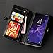 Samsung Galaxy S9 Wallet Black Case, [Folio Cover] [Stand Feature] Premium Credit Card Flip Case Protective Luxury PU Leather with Card Slot + Side Pocket Magnetic Closure
