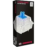 CHERRY MX2A RGB Blue Switch Kit, 36 Mechanical Keyboard Switches, for DIY, Hot Swap or Gaming Keyboard, Tactile Switch with Click (Clicky), Loud &amp; Noticeable