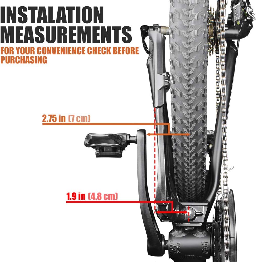 BV Adjustable Bicycle Bike Kickstand with Concealed Spring-Loaded Latch, for 24-29 Inch Bicycles : Bottom Bike Brackets And Accessories : Sports & Outdoors