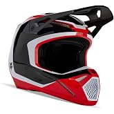 Fox Racing Unisex V1 Motocross Dirt Bike Helmet, Fluorescent Red, X-Small