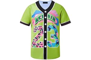 HOPSHION 90s Bel Air Baseball Jersey for Women