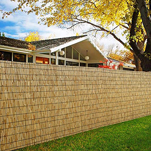 DearHouse Natural Reed Fencing, EcoFriendly Reed Fence, 3.3 feet High