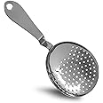 The Art of Craft Julep Strainer: Stainless Steel Cocktail Strainer for Home or Commercial Bar