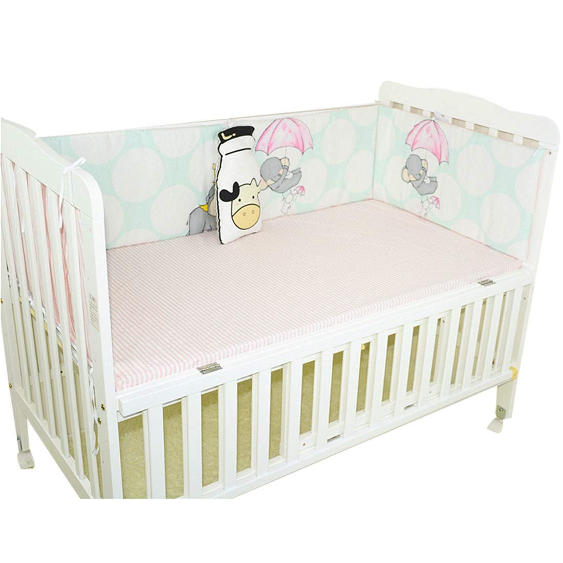 2pc Et 60cm Jiyaru Tour De Lit Pour Berceau En Coton Tour De Lit Bebe Enfant Protection Tete Tour De Lit Pare Choc Taille 1cm 2pc 1 Matelas Et Linge De Lit Accessoires