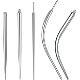 D.Bella 14G/16G/18G/20G Piercing Taper Insertion Tool Stainless Steel Piercing Assistant Tool for Threaded Push In Threadless Labret Tragus Helix Conch Cartilage Earring Lip Nose Piercing
