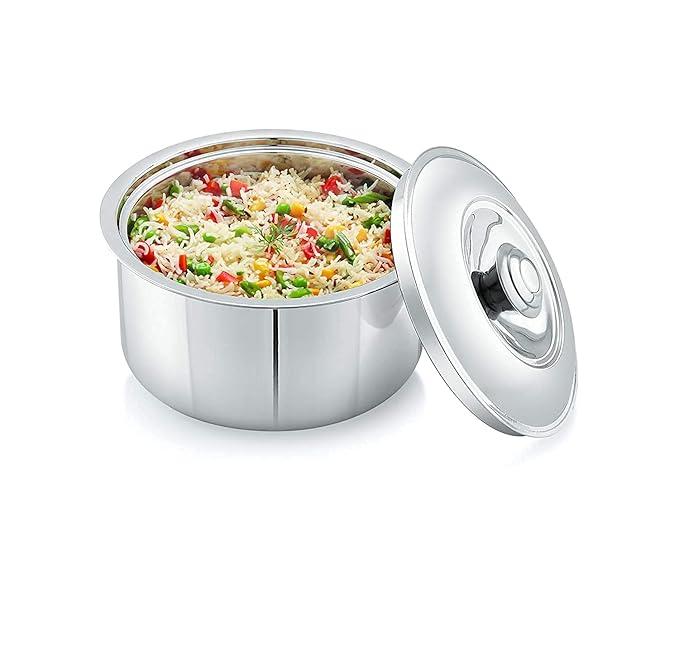 Buy ANVI Enterprise Stainless Steel Sizzling Hot Pot (Set of 1) (1000 ML) Online at Low Prices