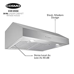 COSMO UC30 30 in. Ducted Under Cabinet Range