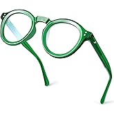R.F.YFQH Blue Light Blocking Glasses for Women and Men, Retro Round Frame Eyeglasses Anti UV & Eyestrain