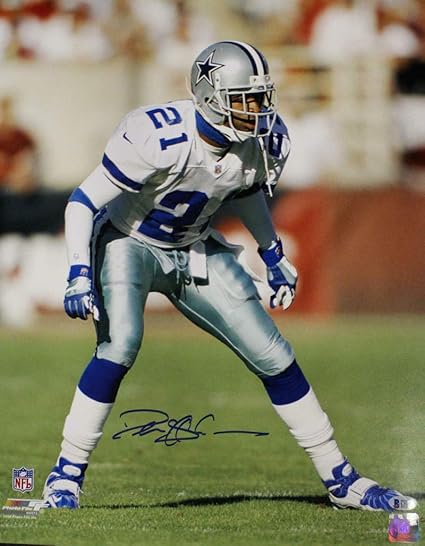 Deion Sanders Autographed Dallas 