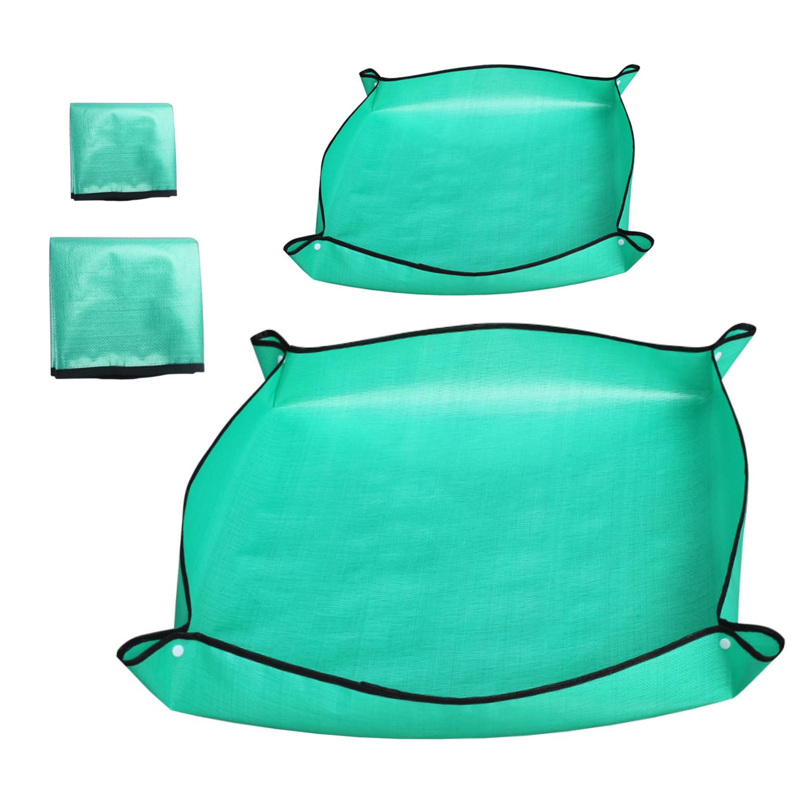 Rjayaa Plant Repotting Mat Gardening Planting Operation Pruning Tarp Mat Indoor Transplanting Potting Pad Plant Accessories for Succulent