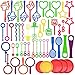 Bubble Wand Assortment (50 Pieces) Summer Wands Fun Bubbles Outdoors Activity party favors