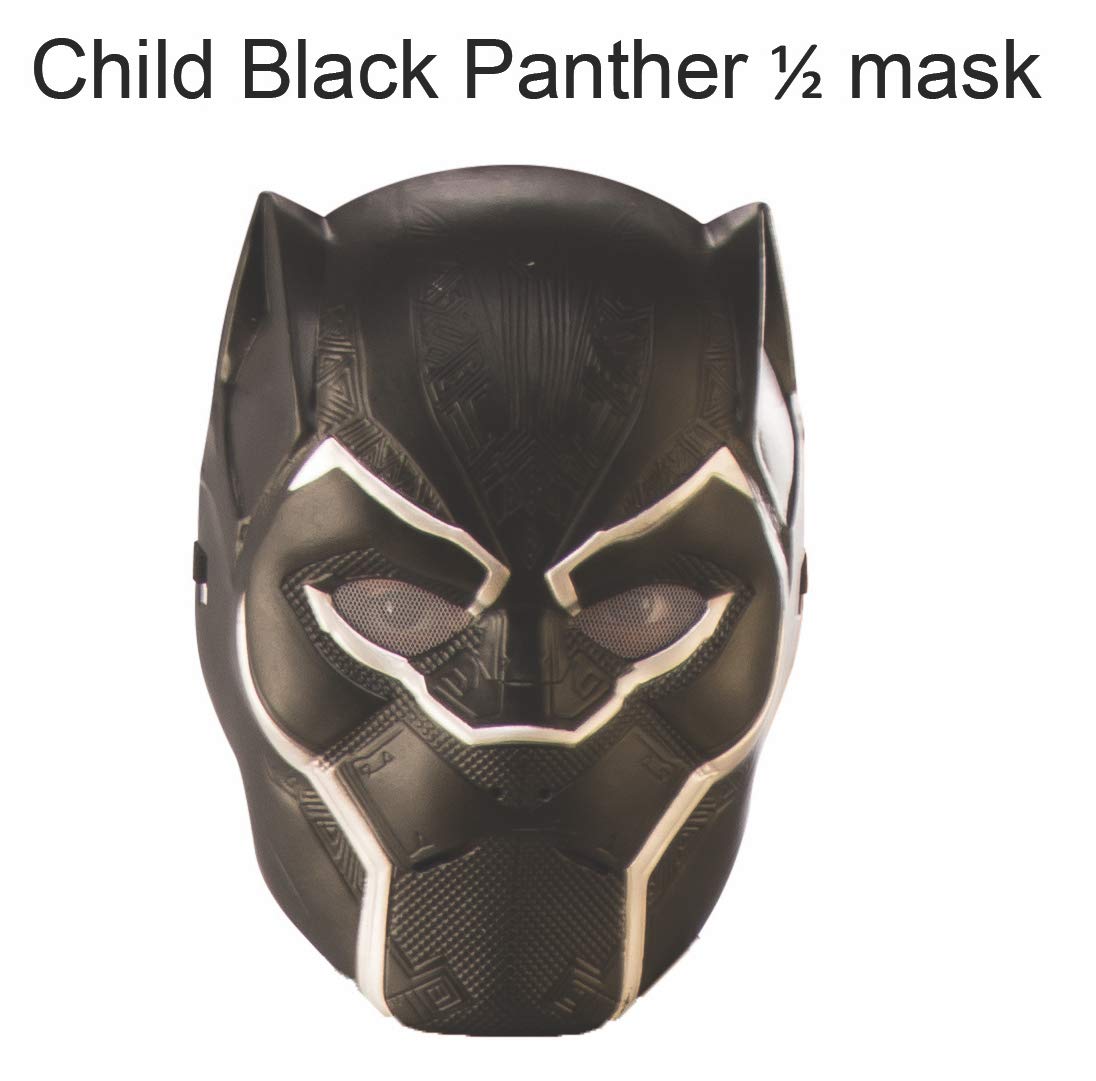 Marvel Avengers Endgame Childs Black Panther Half Mask