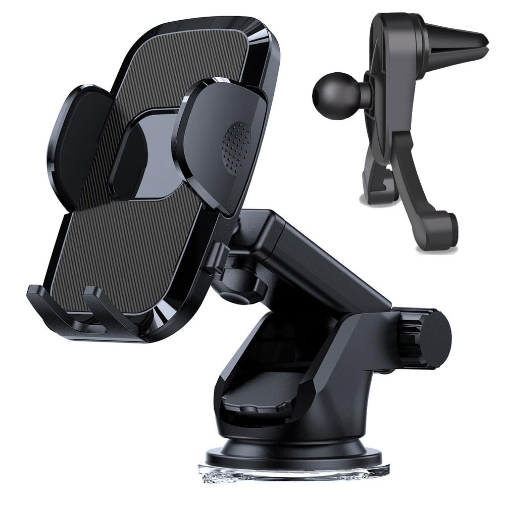 Photo 1 of **MISSING PHONE HOLDER**Frequeg 2025 Premium Universal Car Phone Mount 3-in-1 Upgraded Edition Compatible with Dashboard/Windshield/Vent/Truck Mounts Fits iPhone 17/16/15 Pro Max/14 and Samsung/Android Devices