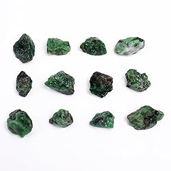 GEMKORA 100 carats Raw Tsavorite Green Garnet Rough