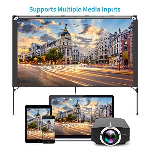 5 Vamvo+Projector+Portable+Support+Smartphone