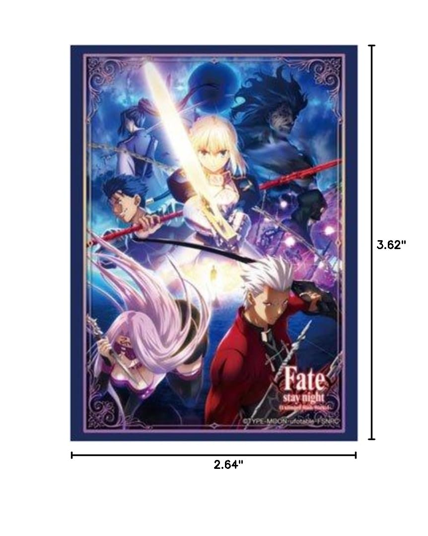 Mua Servants Saber Archer Rider FSN UBW Card Game Character Sleeves  Collection HG Vol.778 Anime Girl Lancer Berserker Assassin Caster Fate/Stay  Night Unlimited Blade Works High Grade trên Amazon Mỹ chính hãng