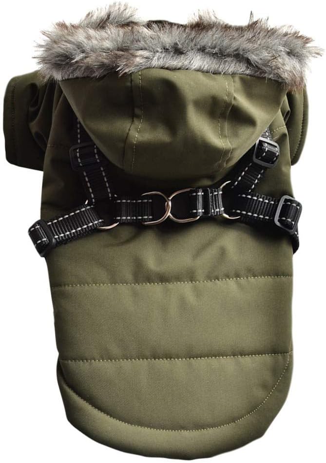 Savlot Winter Hundejacke Winter Weste Windbreaker Pet Warmer Mantel