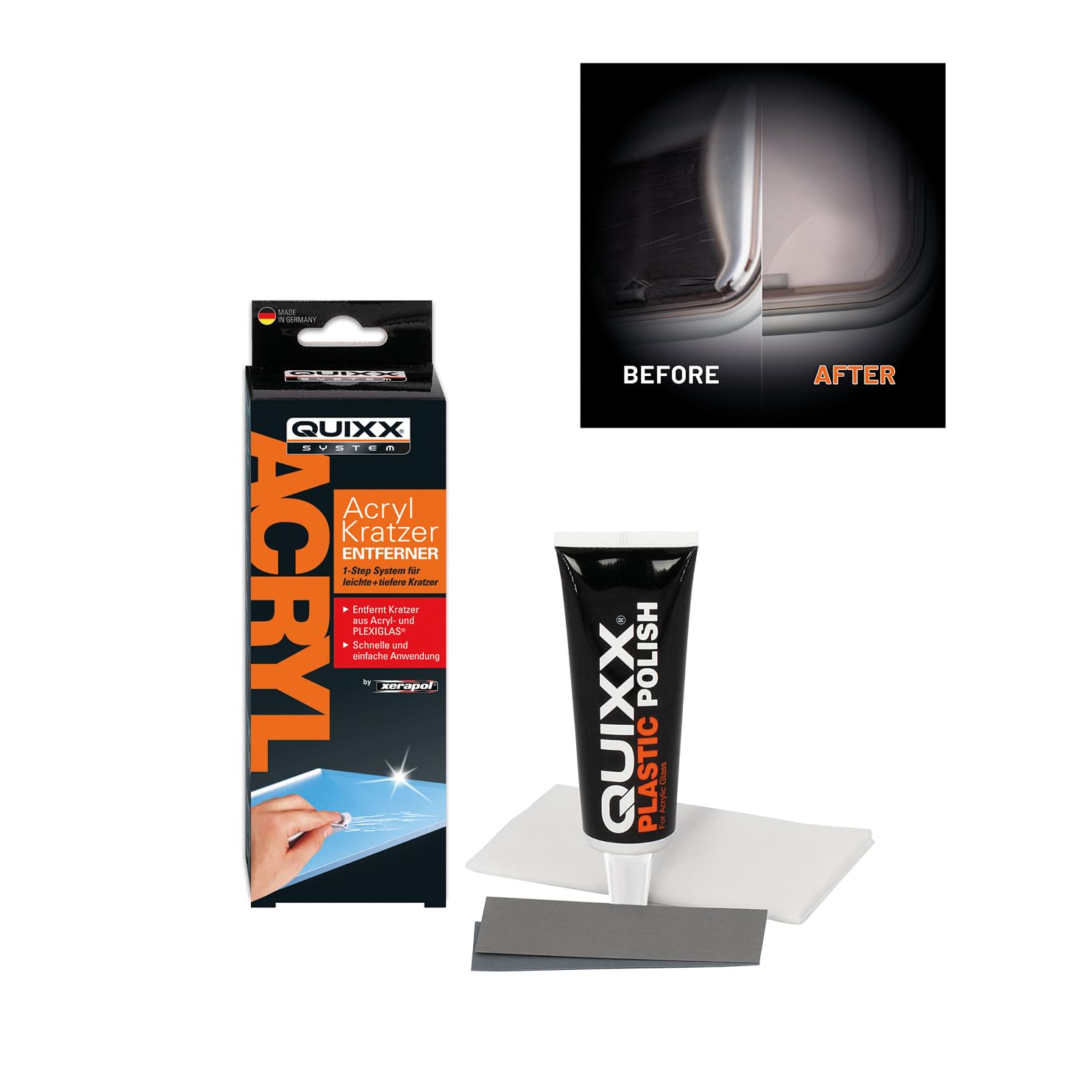 Nigrin Quixx 50252 Acrylic Scratch Remover