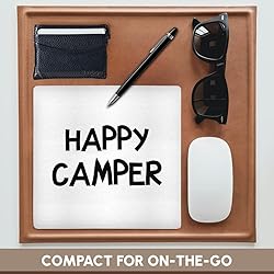 3D Rose "Happy CamperFun Text for Camp Camping and