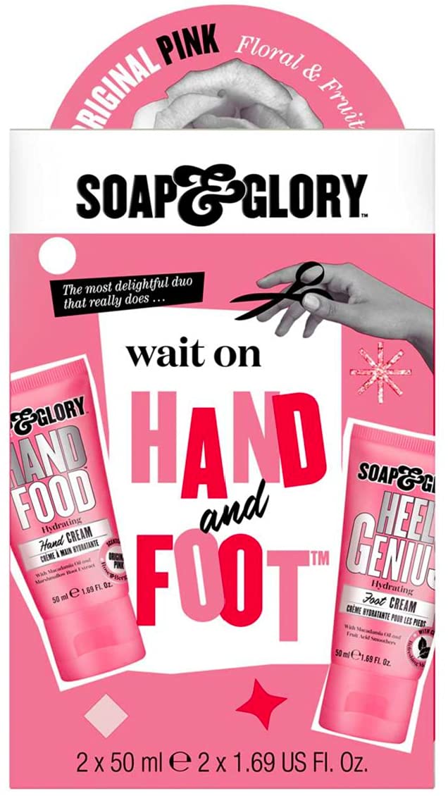 Soap & Glory Wait On Hand And Foot Giftset Christmas 2021