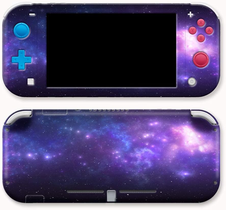Genuisme Skin Compatible with Nintendo Switch Lite Skin (New) - Ultra Thin, Protective, Durable and Personalise 3M Vinyl Decal Skin Wrap Cover Sticker Protection (Space Nebula)