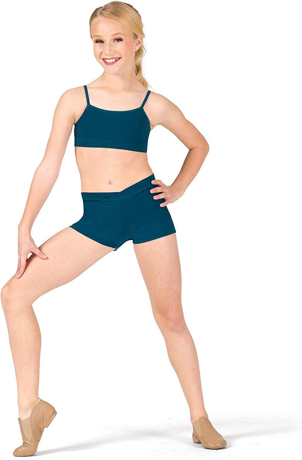 Theatricals Girls Dance Shorts N5505C: Clothing