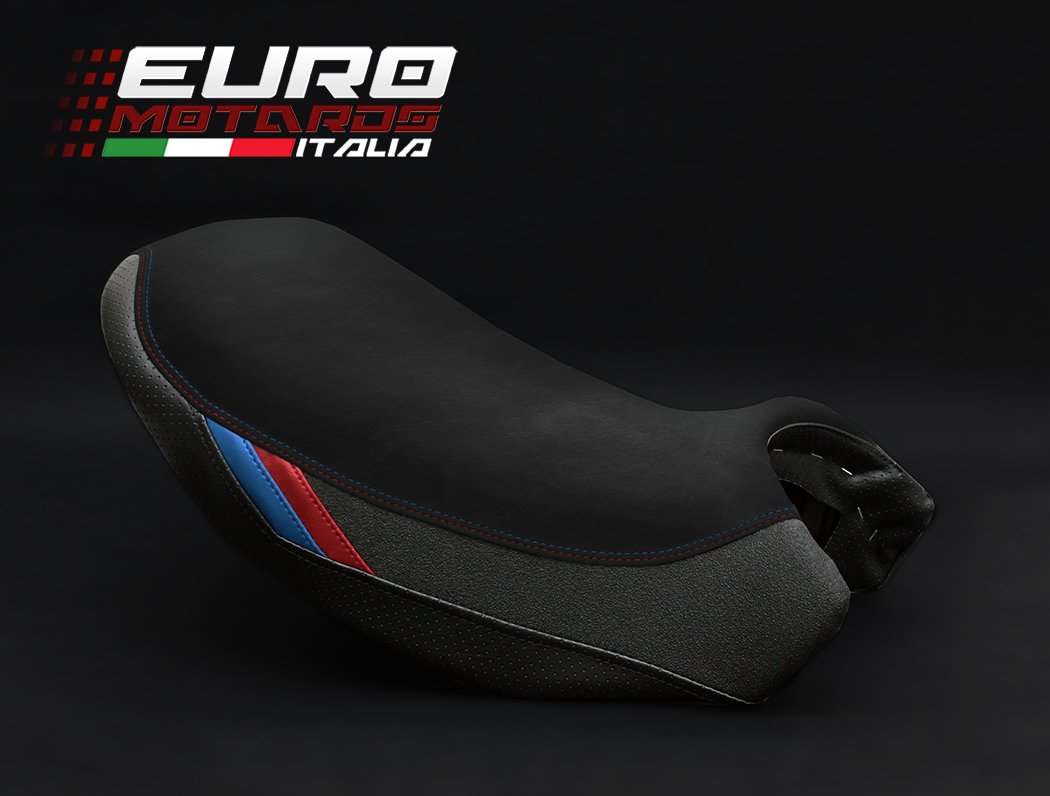BMW r1200gs 2013 &ndash; 16 Luimoto Motorsportsスエードtec-gripのシートカバーライダーFits Lowシートのみ ブラック LM.8081302  SP BLACK/BLUE/DEEP RED/TEC-GRIP/PERFORATED BLACK B01N4A81G5
