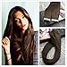 Moresoo 22 Inch Seamless Skin Weft Tape on Hair Extensions 100g/40pcs Chocolate Brown Color #4 Straight Brazilian Remy Human Hair