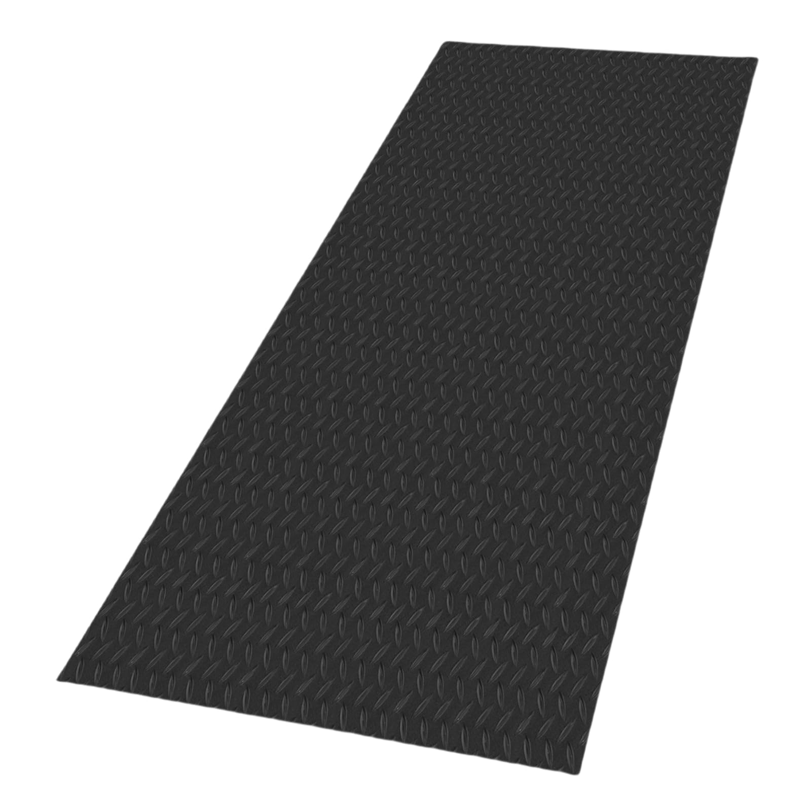 Photo 1 of LDHHYH 4 x 8 FT Utility Truck Bed Mat, All Weather Protection Truck Bed Liner Mat Universal Size, Plastic Cargo Liner Cargo Mat for Your Truck Van SUV Pickup – Black