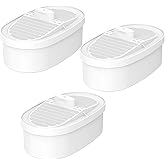 WTFRZERO Replacement Filter for All Waterdrop® WD-PF-01A Plus, Reduces PFOA/PFOS, Chlorine, Compatible with Waterdrop® Pitchers, Lasts 3 Months or 200 Gallons(Pack of 3)