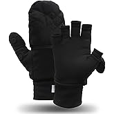 TrailHeads Women’s Insulated Convertible Mittens - Winter Running Mittens