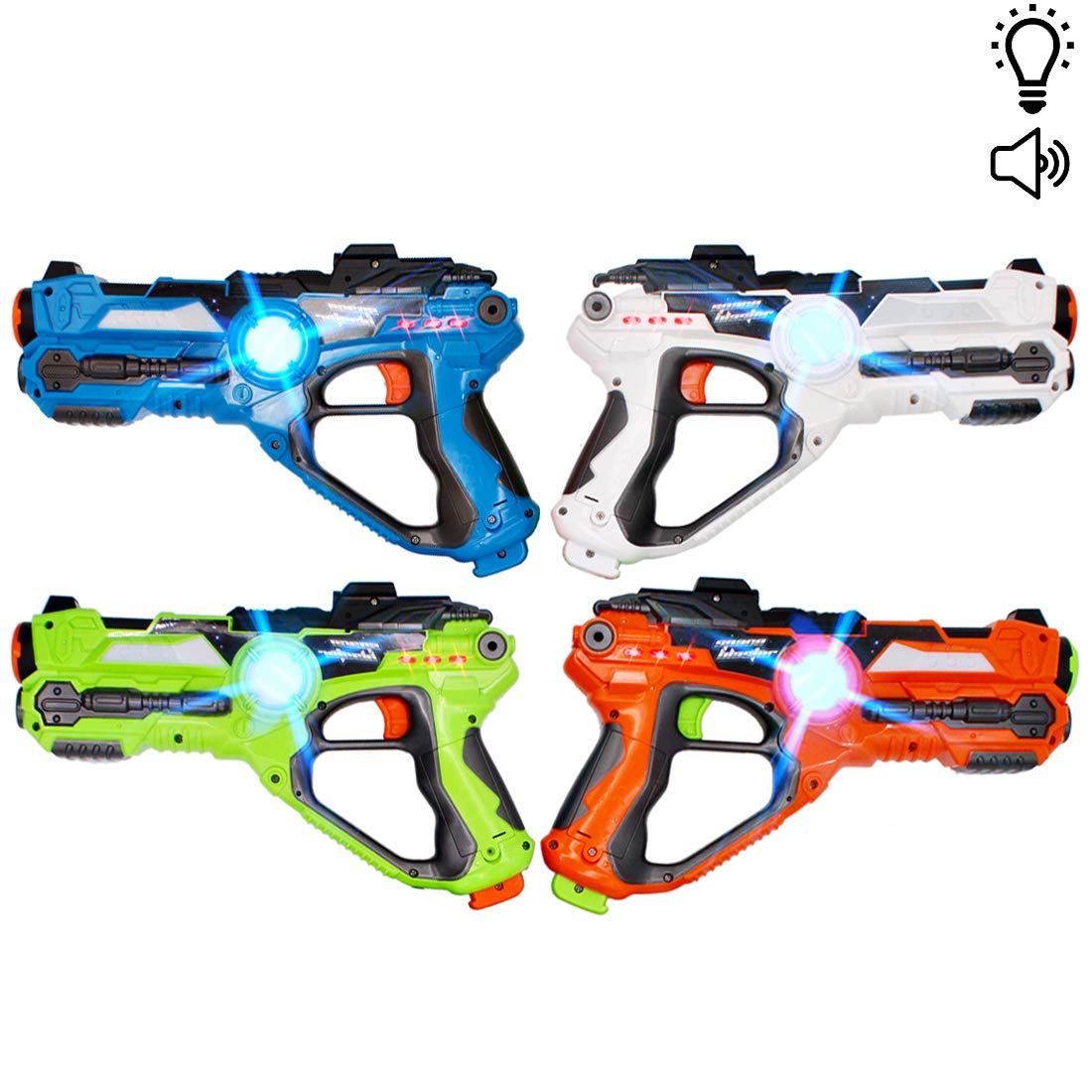 Juguetes y juegos Armas y proyectiles Armas de Juguete para Niños VATOS Infrarrojo Laser Tag Armas y Chalecos Juego de Juego de Rótulos Láser para Niños y Adultos clab64.fr