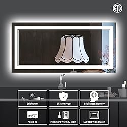 ISTRIPMF 72 x 32 Inch LED Mirror for Bathroom with