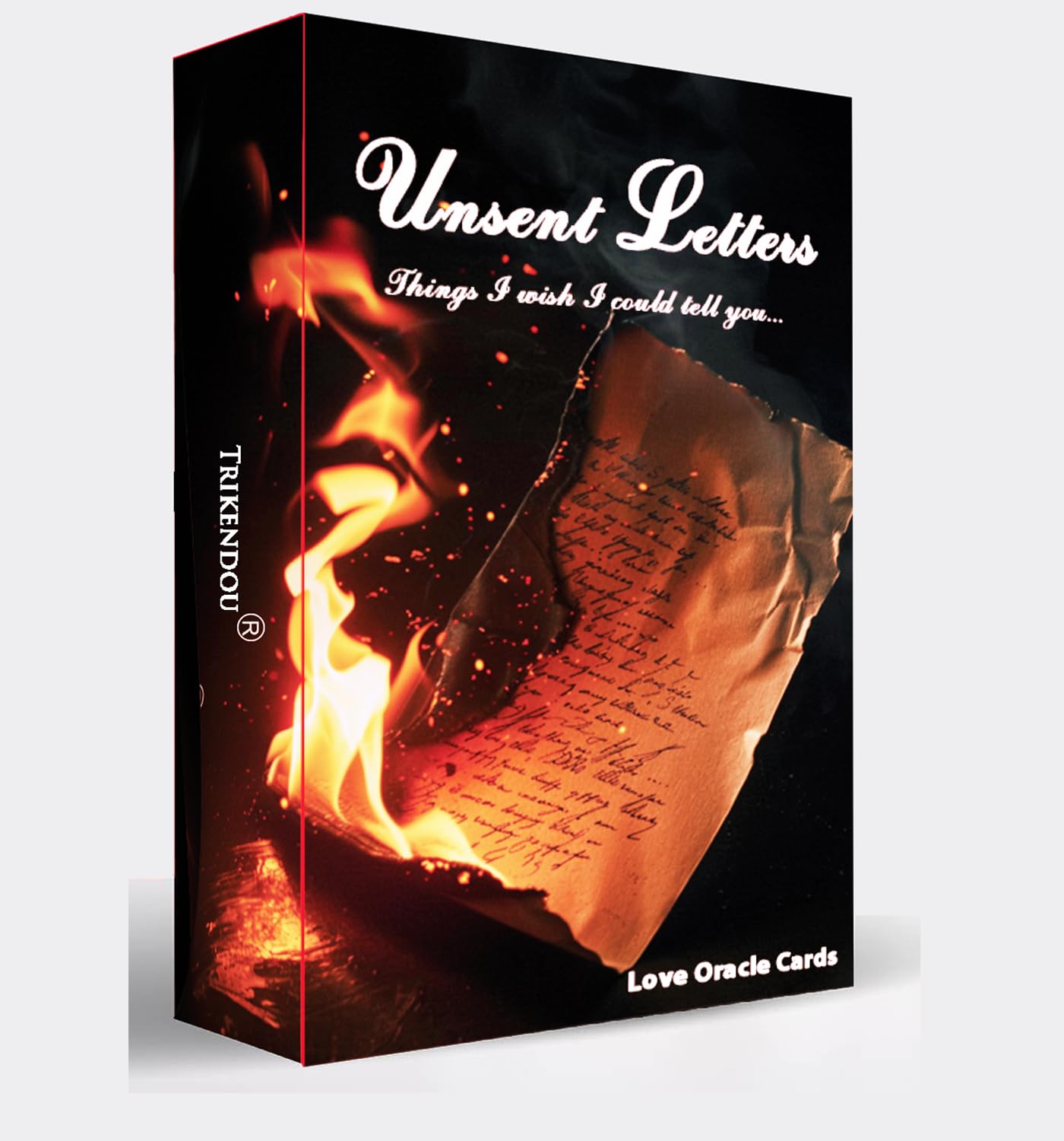 Trikendou Unsent Letters Oracle Cards Deck [Things I Wish I Could Tell You...] Love Oracle Card Deck