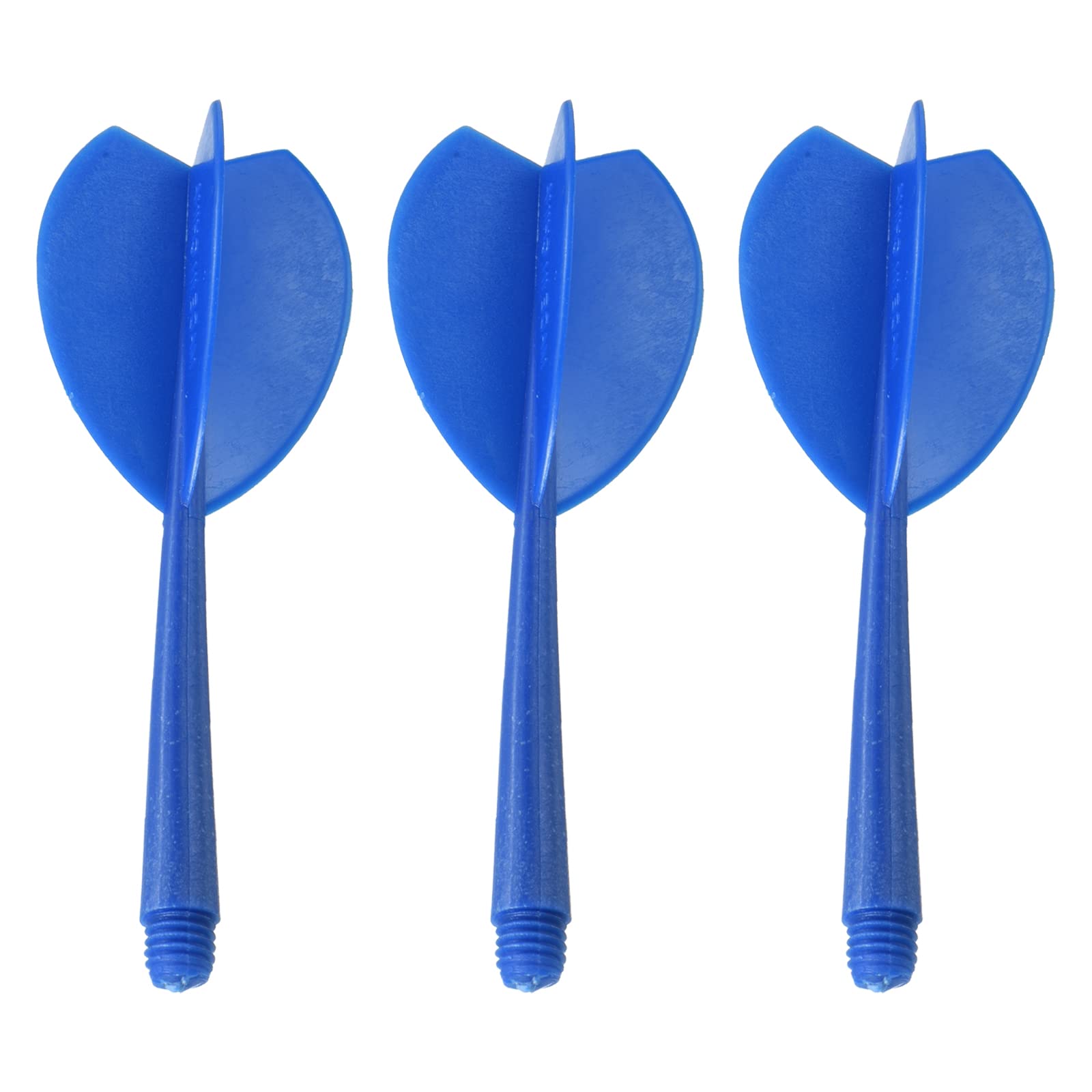 PATIKIL Integrated Dart Shaft & Flights, 3 Pack Lightweight Plastic Dart Flight Set, Blue