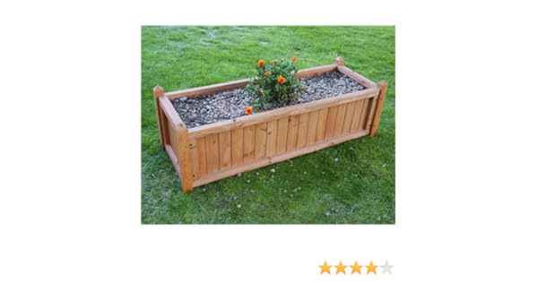 PAPILLON 8043015 Jardinera Madera 40x80 cm.: Amazon.es: Jardín