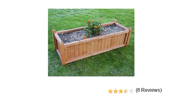 PAPILLON 8043015 Jardinera Madera 40x80 cm.: Amazon.es: Jardín