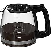 12 Cup Coffee Maker Carafe Replacement Pot Compatible with Hamilton Beach Flexbrew Models: 49902, 49915, 49905C, CM4309, 49317, 49467, 49611, 49904, 49934, 46230, 46290, 46293, Part Number: 990136800