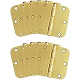 Design House 181404 10-Pack Hinge 3.5", Satin Brass