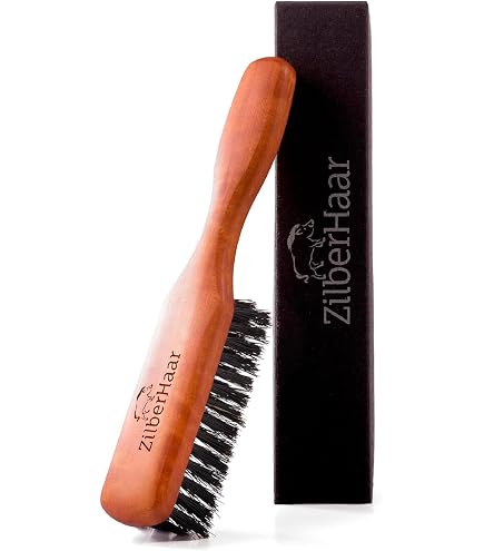 Brosse à Barbe En Poil De Sanglier Lames Et Tradition - Dimensions 8x3x3 Cm
