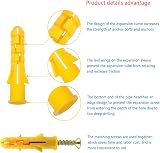 Lemiyoo 270 Pcs Screws and Wall Plugs Set M5-M10 Heavy Duty Expansion Anchors view 6